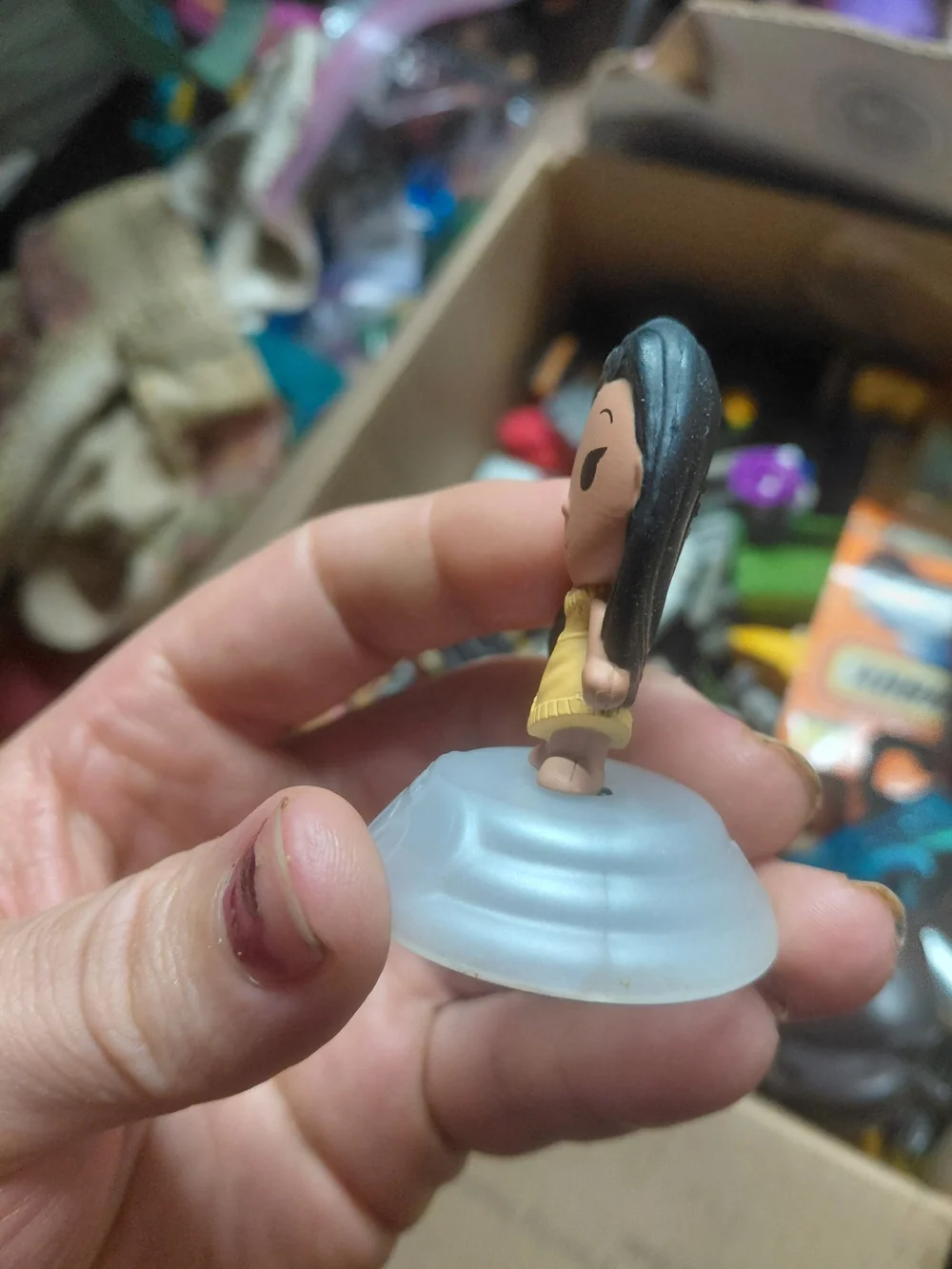 McDonald's Pocahontas toy from the 2023 Disney 100 Years of Wonder Happy Meal co